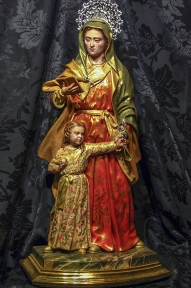 2015 Santa Ana y la Blanca Paloma Niña. Guadix, Granada
