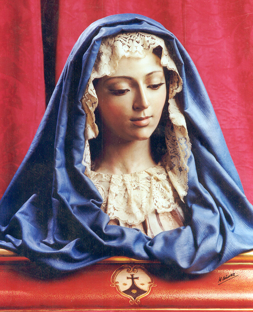 2002 Busto Virgen de Gloria. Úbeda, Jaén